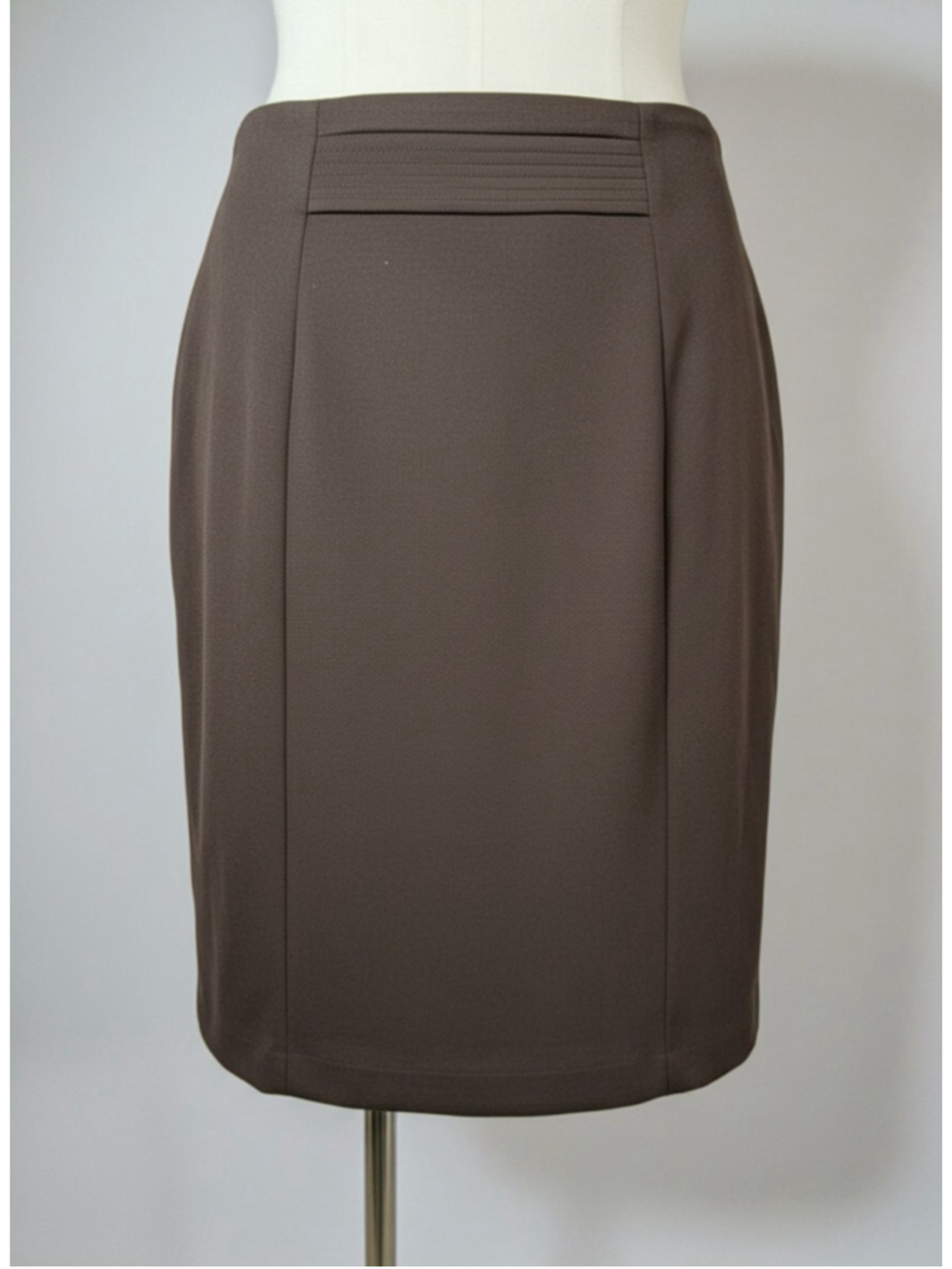 Women's PREMISE Petite Brown Pencil Skirt 12P